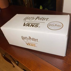 Practically new re-poshed hufflepuff slip on vans!